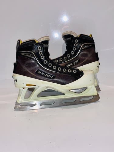 Used Bauer Extra Wide Width Size 8 Supreme One100 Hockey Goalie Skates