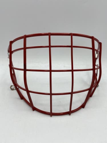 Bauer NME Sr. Goal Mask Cage, Lightly Used, Red