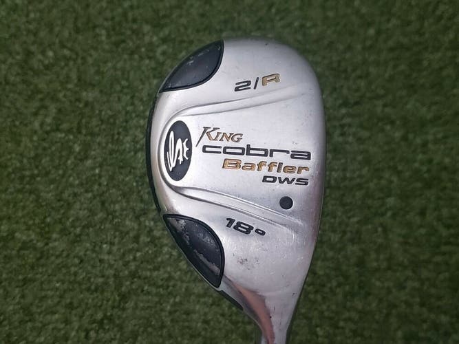 KIng Cobra Baffler DWS 18*  2 Hybrid MRH Aldila VS HL By-You Stiff Graph (L134)