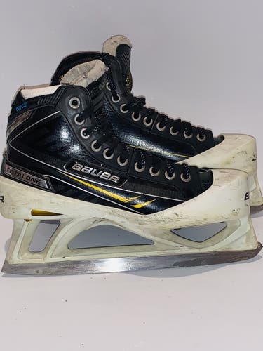 Senior Bauer Regular Width Size 8 Total One NXG Hockey Goalie Skates