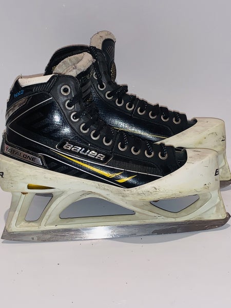 Senior Bauer Regular Width Size 8 Total One NXG Hockey Goalie Skates