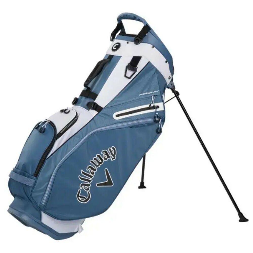 NEW Callaway Fairway 14 Shale/White/Black Double Strap Stand Golf