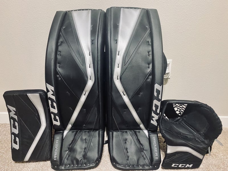 CCM Premier II Pro Hockey Goalie Full Sets 35+2 Regular hand