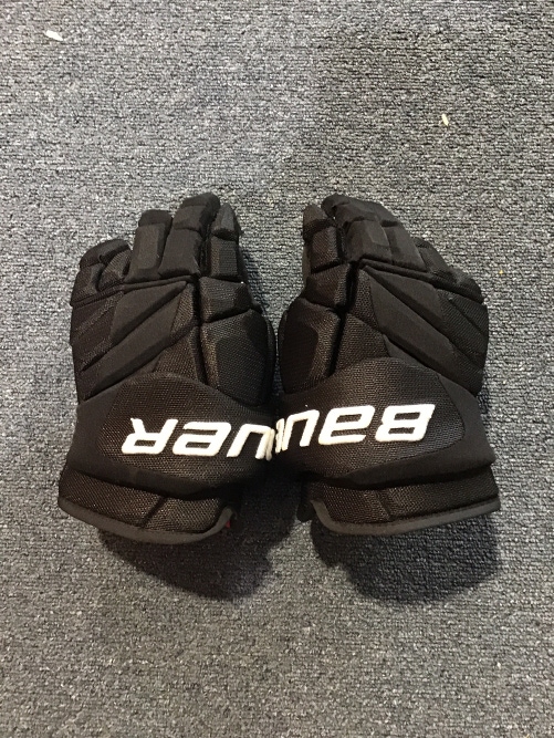 Colorado Avalanche New Pro Stock Bauer Vapor 1X Lite Gloves 14” Makar