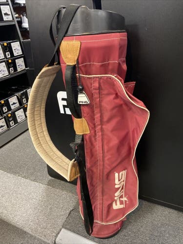Ping - Karsten Sunday Bag Rust Color 4 way top