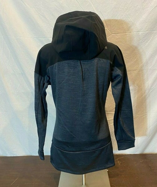 LULULEMON Scuba Hoodie Pullover Womens Washed Black French Stretch