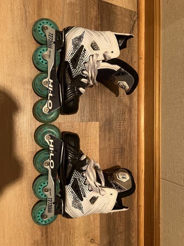 Used Mission Wide Width Size 3 Inhaler FZ-5 Inline Skates