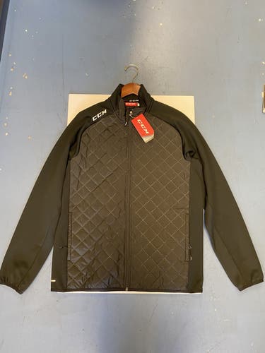 Brand New Small Black CCM Quilted Jacket