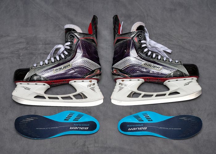 Bauer Vapor 1X Senior Used Hockey Skates Regular Width Pro Stock Size 9
