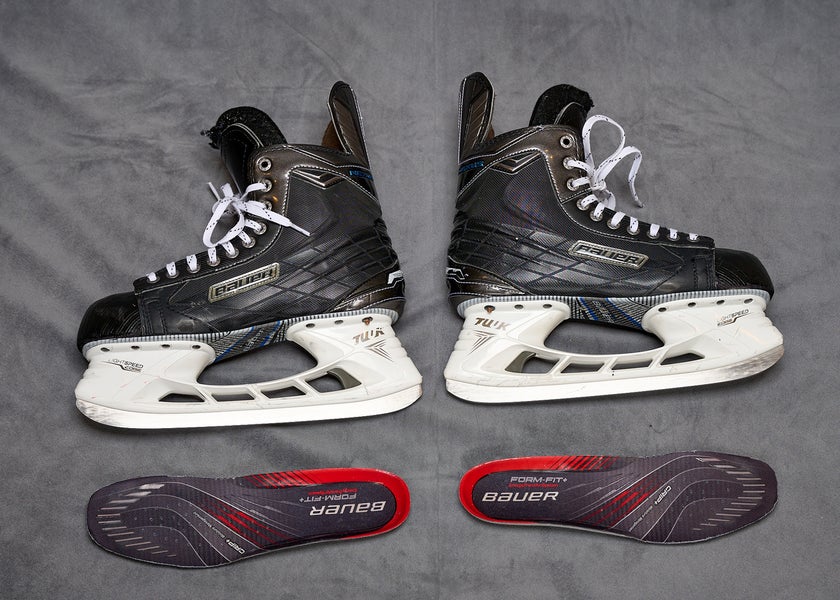 Senior Used Bauer Nexus 7000 Hockey Skates Regular Width Pro Stock Size 9 D