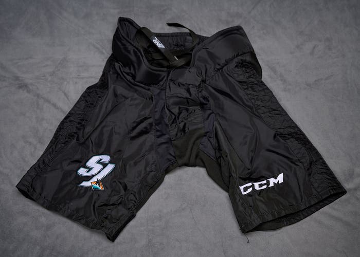 Used San Jose Sharks CCM PP9KC Pro Stock Pant Shell Pro Stock