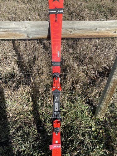 Used 2020 Atomic Racing Redster FIS SL Skis With Bindings Max Din 20