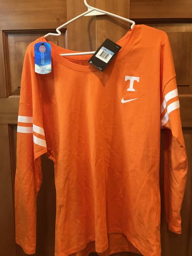Tennessee Volunteers Orange New Women's Adult Medium Nike Shirt