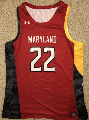 Maryland UnderArmour Basketball Jersey