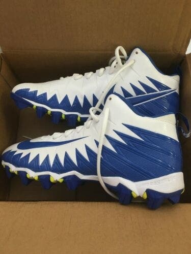 New Nike Men's Alpha Menace Shark Royal/White Size - 16