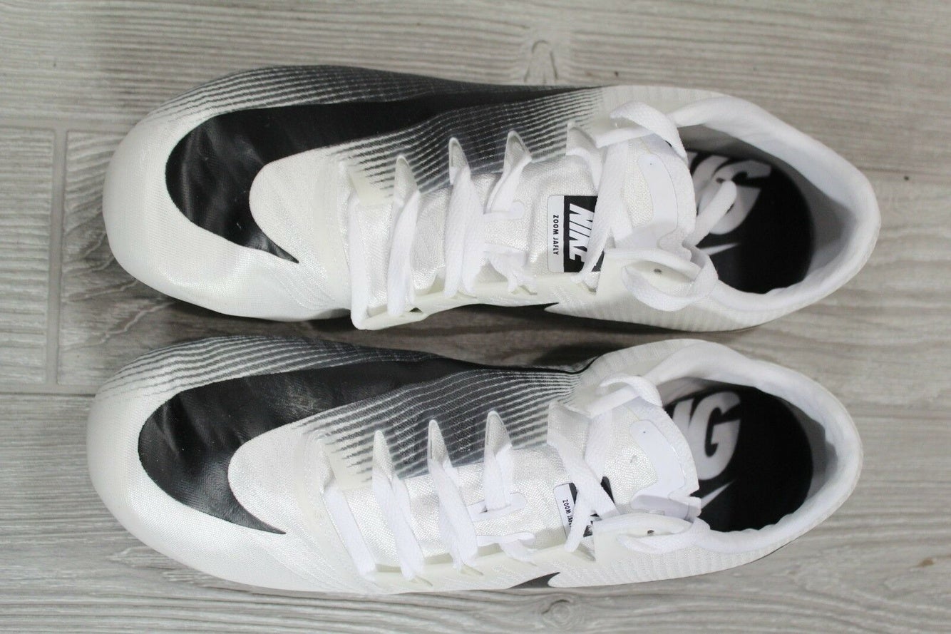 36 New Nike Ja Fly 3 Sprint Spikes Track Shoes White Mens