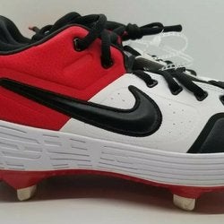 Nike Alpha Huarache Elite 2 Metal Baseball Cleats Red Black Men Size 14 AJ6873-106