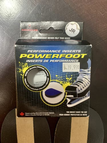 Powerfoot skate inserts - junior Size - Brand New