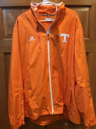 Tennessee Volunteers Orange Men's Adult Used XL Adidas Jacket