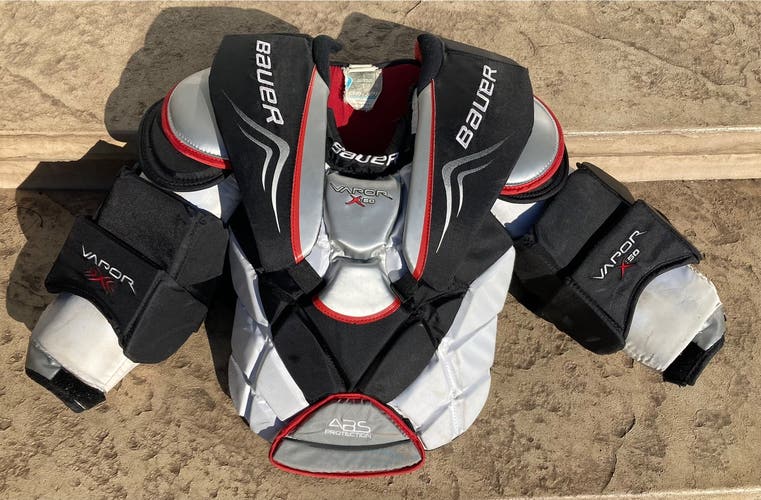 Used Large Bauer Goalie Chest Protector