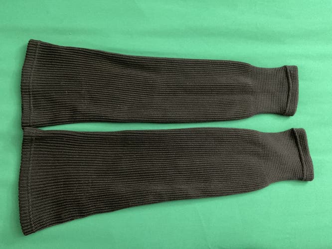Black knit 24” socks. Like new.