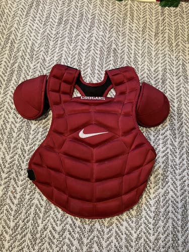 Red Adult Nike Catcher's Chest Protector