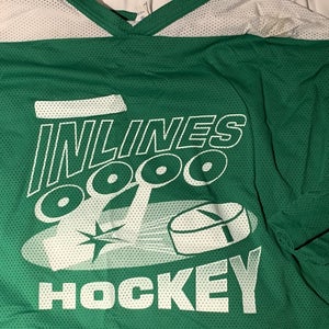 Inlines hockey jersey, green xl