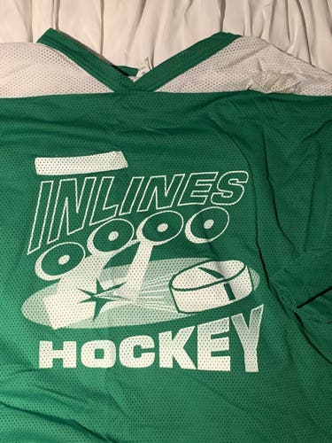 Inlines hockey jersey, green xl