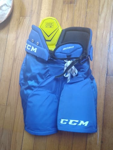 Blue Senior Used Large CCM Tacks 9060 Hockey Pants