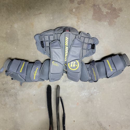 Junior Used Warrior Ritual Goalie Chest Protector