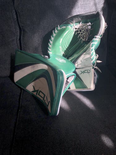 Like New- Green Full Right Pro Stock 6k Gloves
