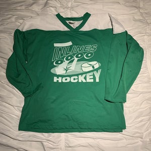 Green Inline hockey jersey XL