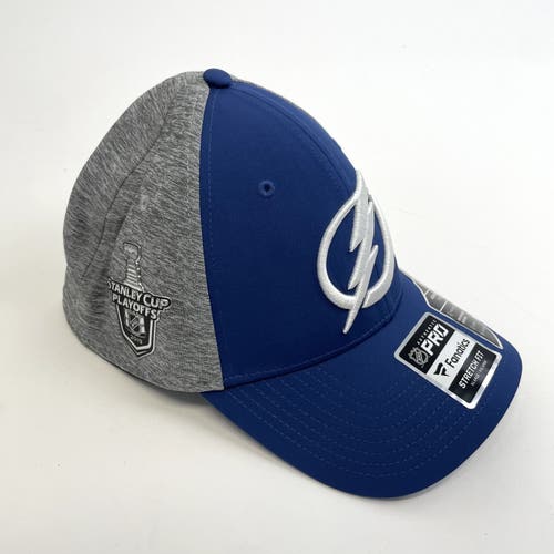 NEW | Blue and Grey Fanatics Tampa Bay Lightning 2019 Stanley Cup Playoffs Hat