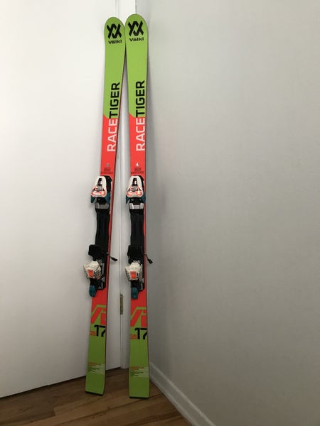 Used 2018 Racing Racetiger GS With Bindings Max Din 12 Skis