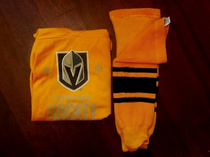 Golden Knights Youth Small Jersey + Socks Combo - Used - Great Condition!
