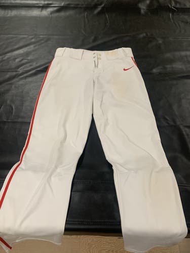 White Used Small Nike Pants