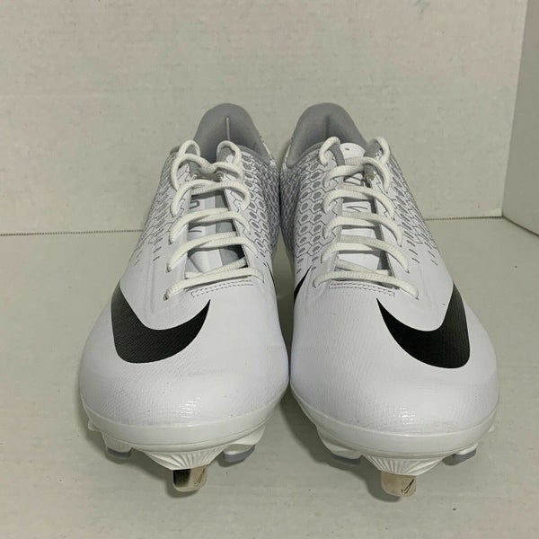 Nike Men's Lunar Vapor Ultrafly Elite 2 Metal Baseball Cleats, White