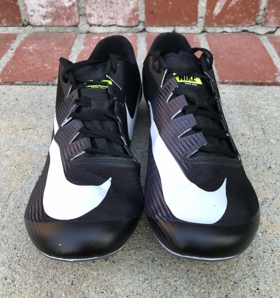 New Nike JA Fly 3 Men's Track Spikes Sizes 14 Black White 865633-017 | SidelineSwap