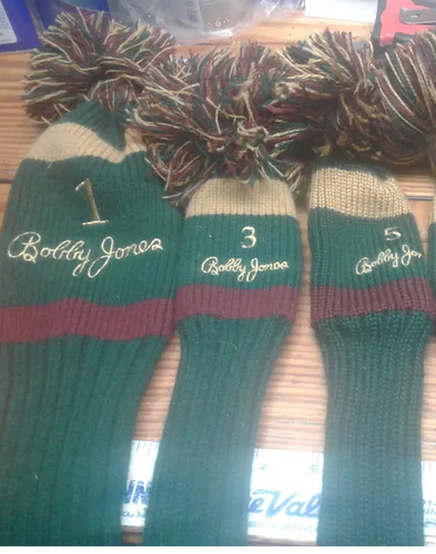 Bobby Jones Used Sock Head Cover Set - D, 3W, 5W