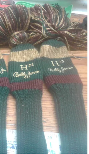 Bobby Jones Used Sock Head Cover Set - Hyrbids