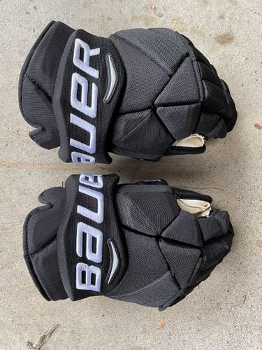Black New Senior Bauer Vapor 1X Pro Gloves 14" Pro Stock