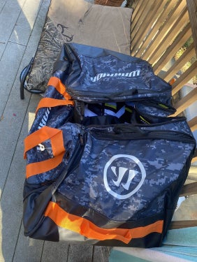 Flite Monster 3 Wheeled Goalie Bag With Wheels 40x20x20 Sidelineswap