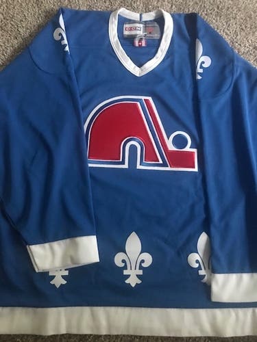 Blue Adult Unisex New XXL CCM Jersey Pro Stock