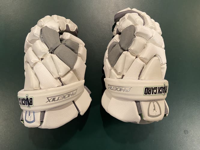 White New Player's Adrenaline 13" Lacrosse Gloves