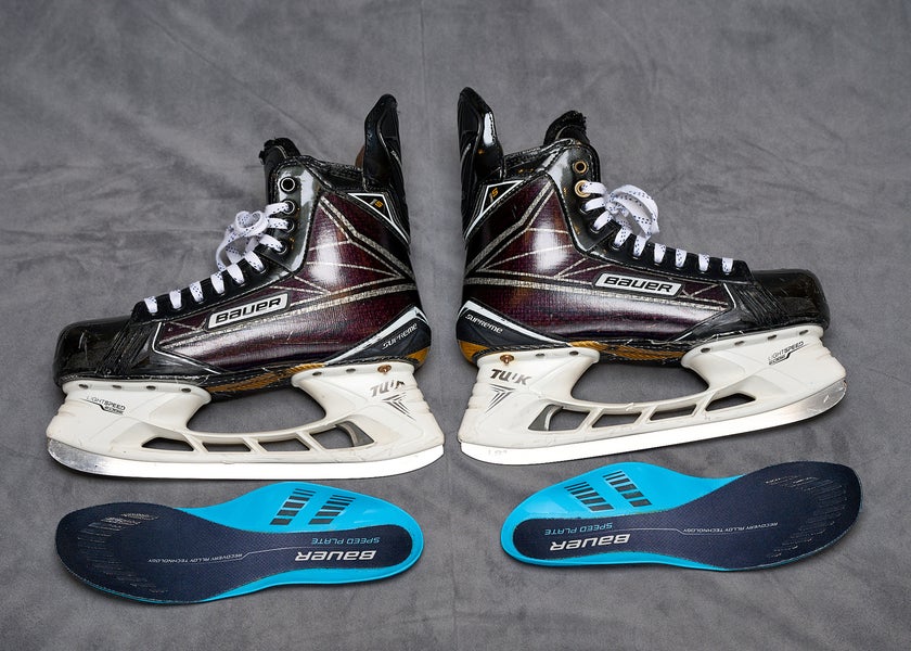 Used Pro Stock Bauer Supreme 1S Hockey Skates 9.25 9 1/4 E Width