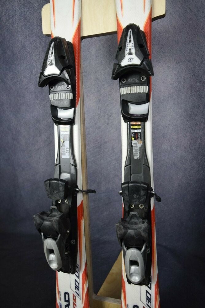 130 cm Head skis bindings women's size 6 ski boots optional poles 