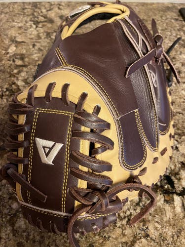 Brown High School/College Catcher's 33" APM43 Baseball Glove