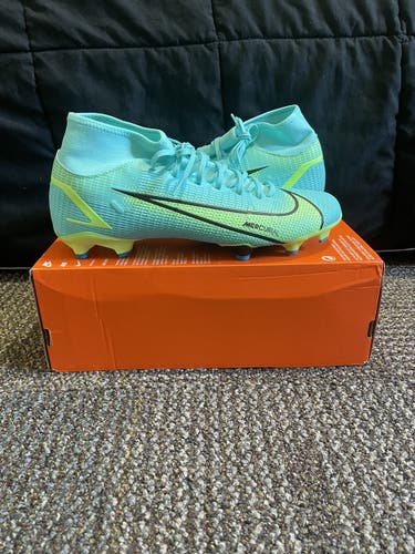 Nike Superfly 8 Academy FG/MG Green Mens Size 11 CV0842-403.