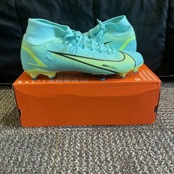 Nike Superfly 8 Academy FG/MG Green Mens Size 11 CV0842-403.