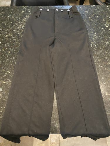 Ice Hockey Referee Pants Adult XS